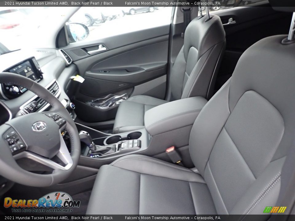 Front Seat of 2021 Hyundai Tucson Limited AWD Photo #10