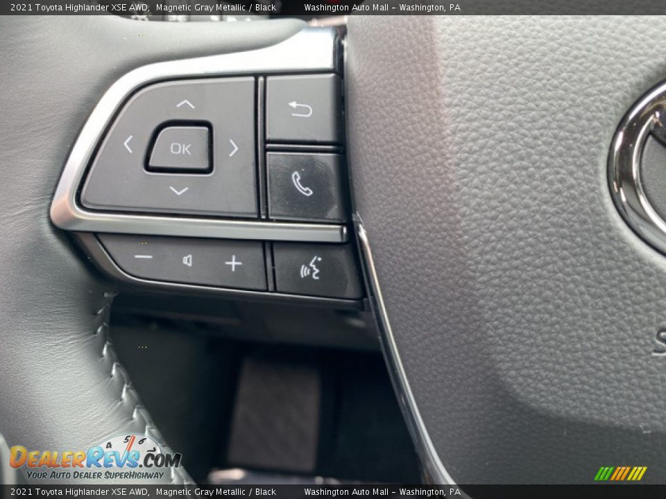 2021 Toyota Highlander XSE AWD Magnetic Gray Metallic / Black Photo #6