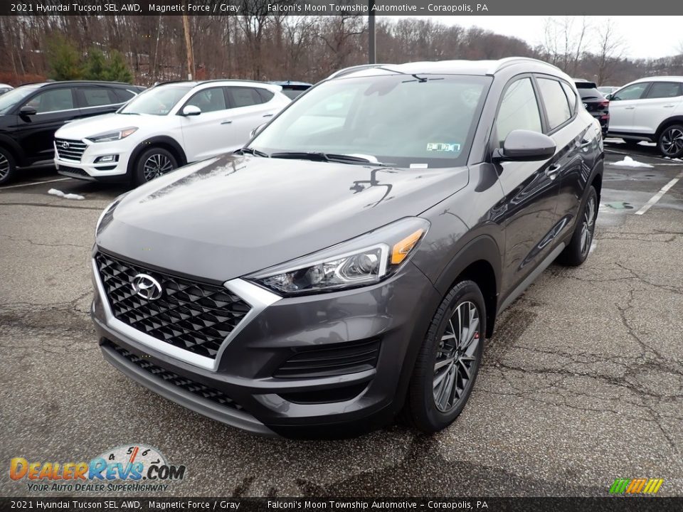 2021 Hyundai Tucson SEL AWD Magnetic Force / Gray Photo #5