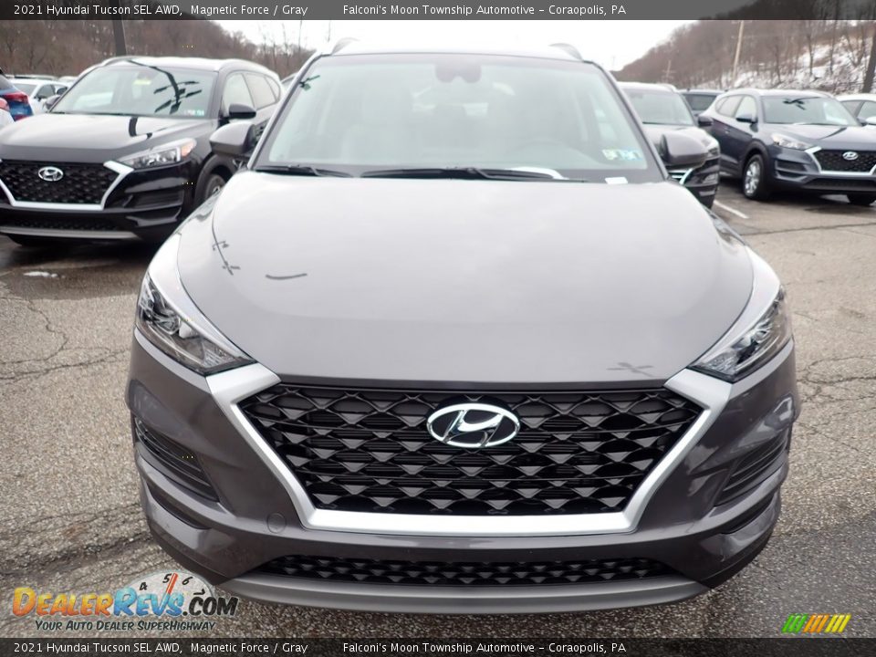 2021 Hyundai Tucson SEL AWD Magnetic Force / Gray Photo #6