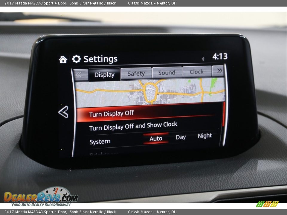 2017 Mazda MAZDA3 Sport 4 Door Sonic Silver Metallic / Black Photo #16