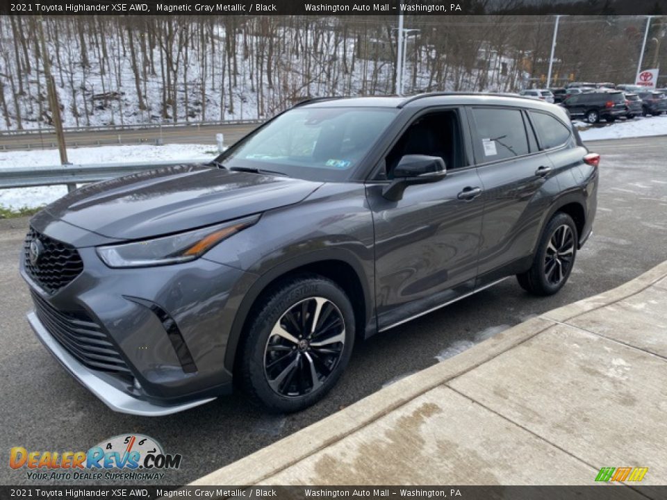 2021 Toyota Highlander XSE AWD Magnetic Gray Metallic / Black Photo #14