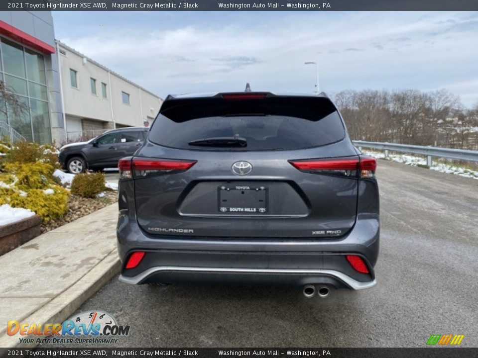 2021 Toyota Highlander XSE AWD Magnetic Gray Metallic / Black Photo #16