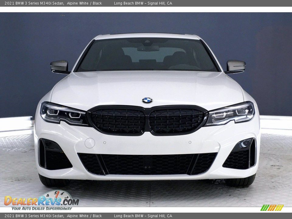 2021 BMW 3 Series M340i Sedan Alpine White / Black Photo #2