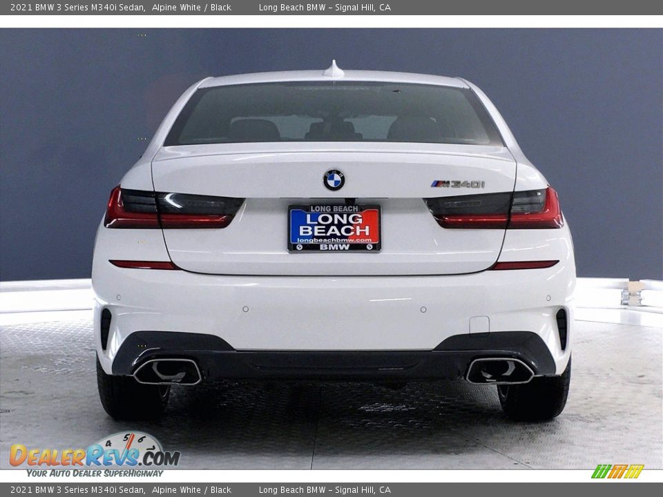 2021 BMW 3 Series M340i Sedan Alpine White / Black Photo #4