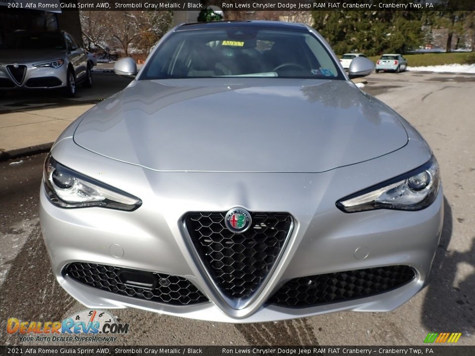 Stromboli Gray Metallic 2021 Alfa Romeo Giulia Sprint AWD Photo #2