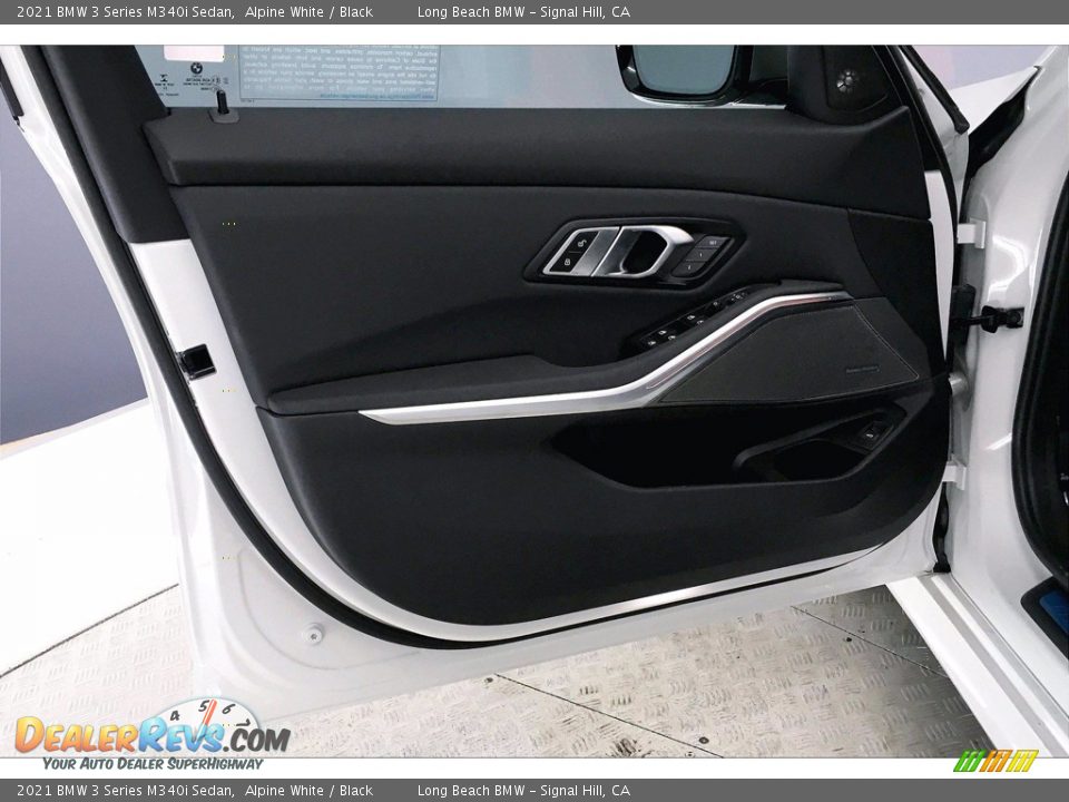 2021 BMW 3 Series M340i Sedan Alpine White / Black Photo #13