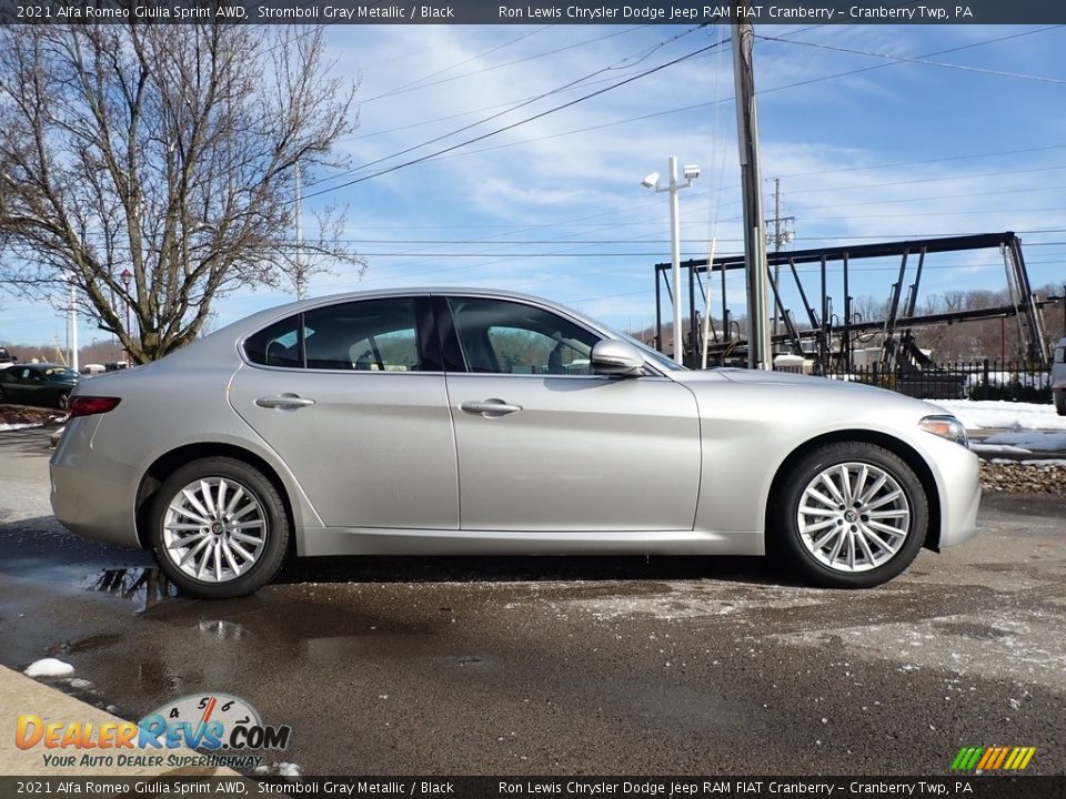 Stromboli Gray Metallic 2021 Alfa Romeo Giulia Sprint AWD Photo #4