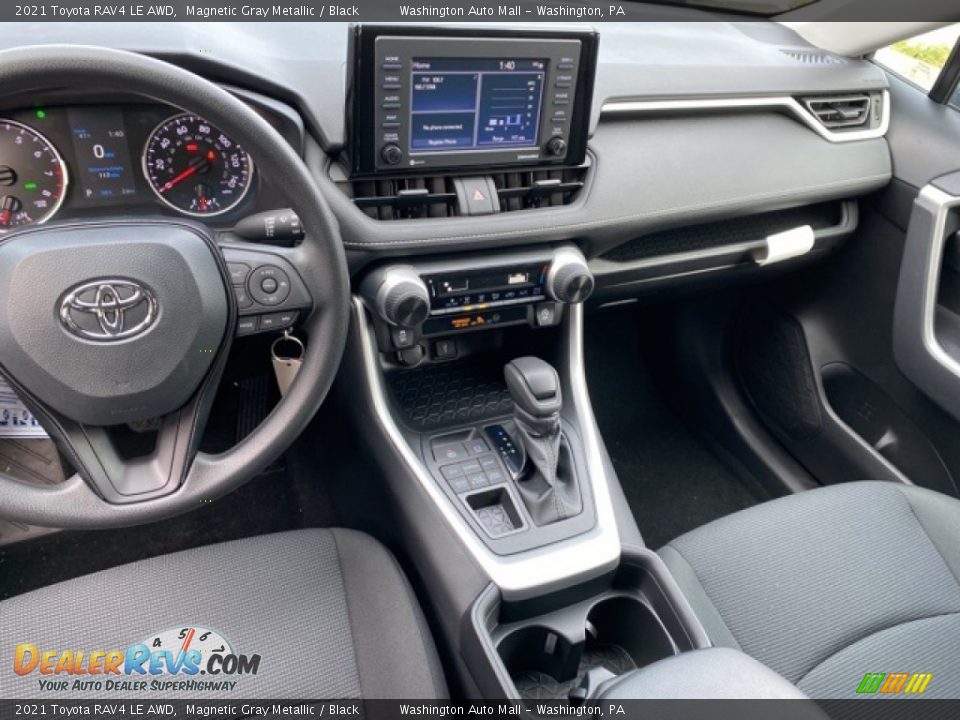 2021 Toyota RAV4 LE AWD Magnetic Gray Metallic / Black Photo #3