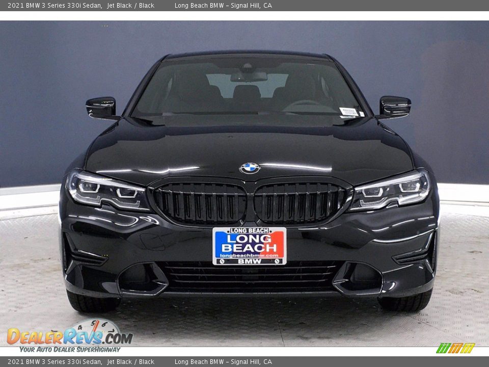 2021 BMW 3 Series 330i Sedan Jet Black / Black Photo #2