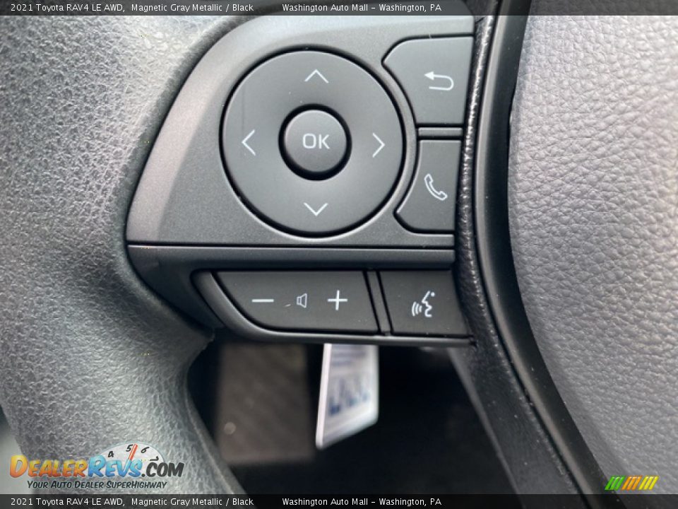2021 Toyota RAV4 LE AWD Magnetic Gray Metallic / Black Photo #6