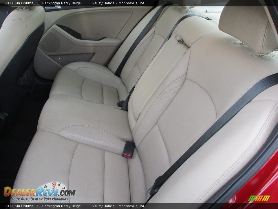 2014 Kia Optima EX Remington Red / Beige Photo #14