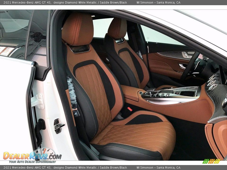 Saddle Brown/Black Interior - 2021 Mercedes-Benz AMG GT 43 Photo #5
