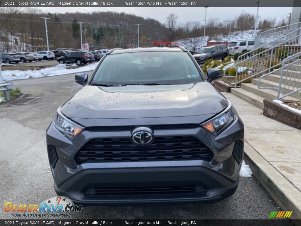 2021 Toyota RAV4 LE AWD Magnetic Gray Metallic / Black Photo #11