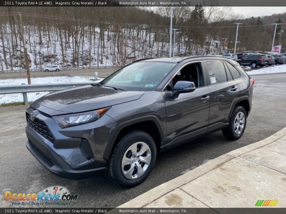 2021 Toyota RAV4 LE AWD Magnetic Gray Metallic / Black Photo #12