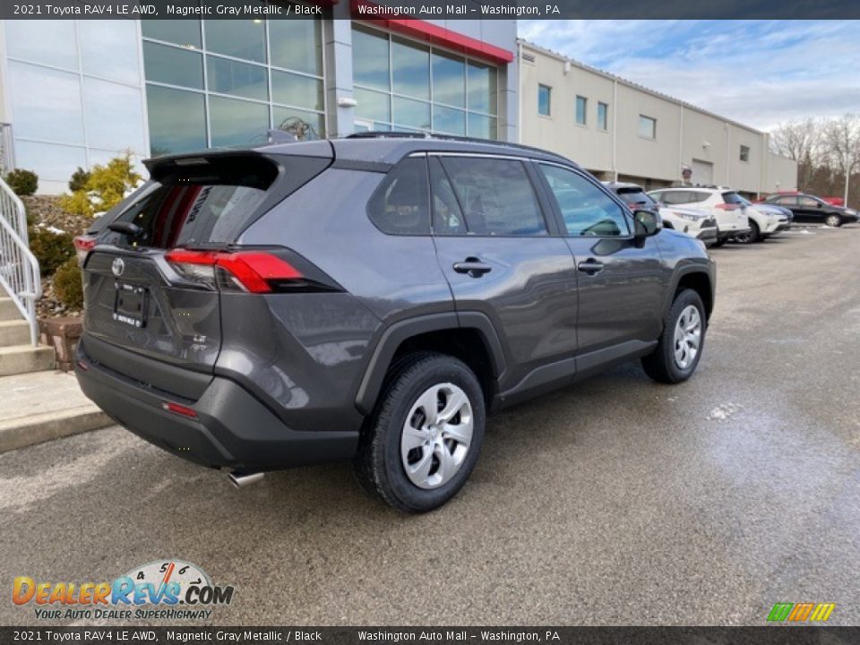 2021 Toyota RAV4 LE AWD Magnetic Gray Metallic / Black Photo #13