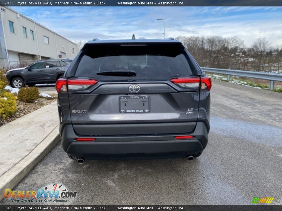 2021 Toyota RAV4 LE AWD Magnetic Gray Metallic / Black Photo #14