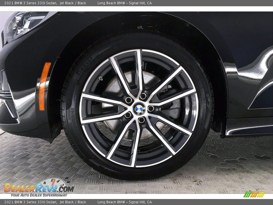 2021 BMW 3 Series 330i Sedan Jet Black / Black Photo #12