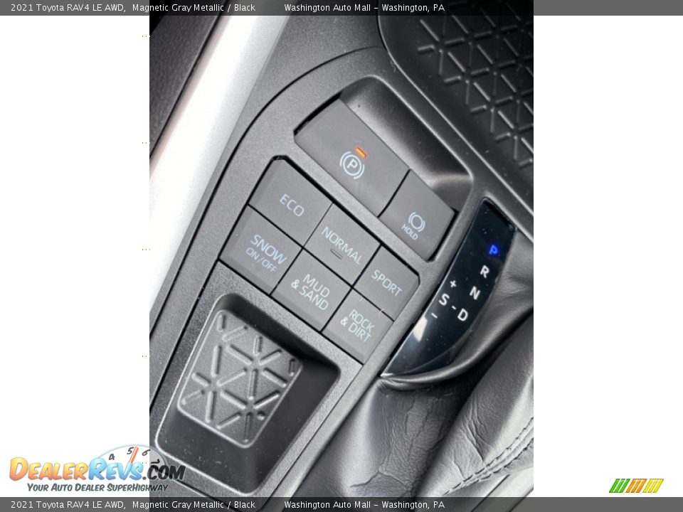 2021 Toyota RAV4 LE AWD Magnetic Gray Metallic / Black Photo #16