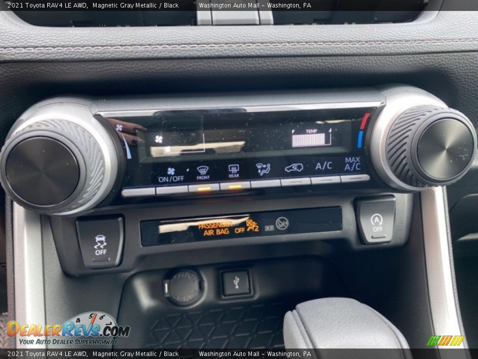 2021 Toyota RAV4 LE AWD Magnetic Gray Metallic / Black Photo #17