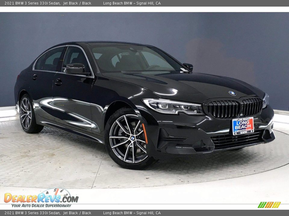 2021 BMW 3 Series 330i Sedan Jet Black / Black Photo #17