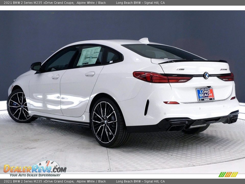 2021 BMW 2 Series M235 xDrive Grand Coupe Alpine White / Black Photo #3