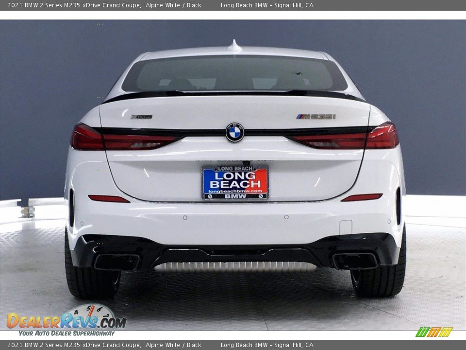 2021 BMW 2 Series M235 xDrive Grand Coupe Alpine White / Black Photo #4