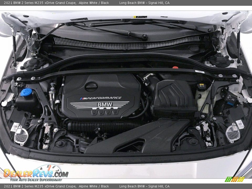 2021 BMW 2 Series M235 xDrive Grand Coupe Alpine White / Black Photo #10