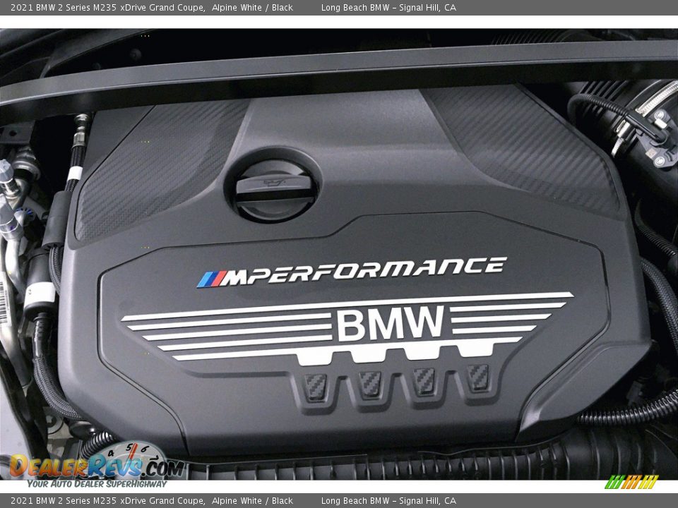 2021 BMW 2 Series M235 xDrive Grand Coupe Alpine White / Black Photo #11