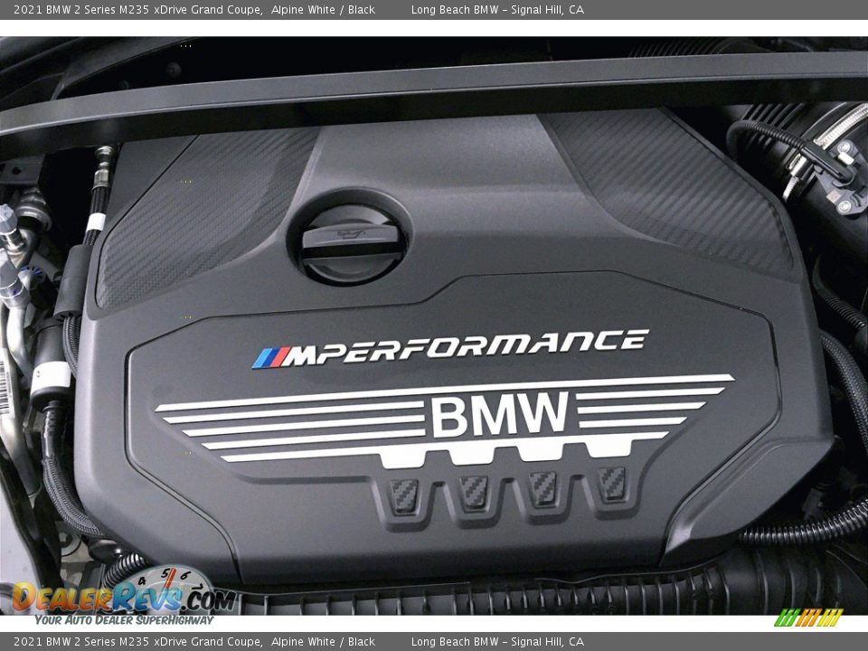 2021 BMW 2 Series M235 xDrive Grand Coupe Alpine White / Black Photo #11