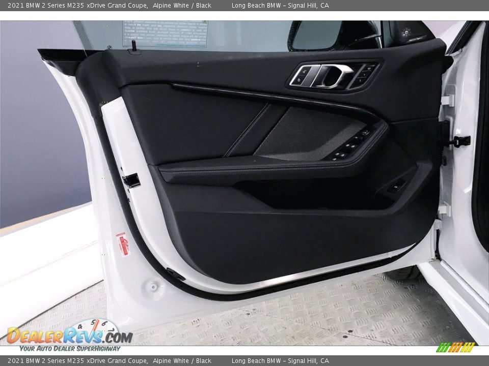 2021 BMW 2 Series M235 xDrive Grand Coupe Alpine White / Black Photo #13