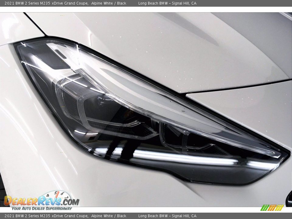 2021 BMW 2 Series M235 xDrive Grand Coupe Alpine White / Black Photo #14
