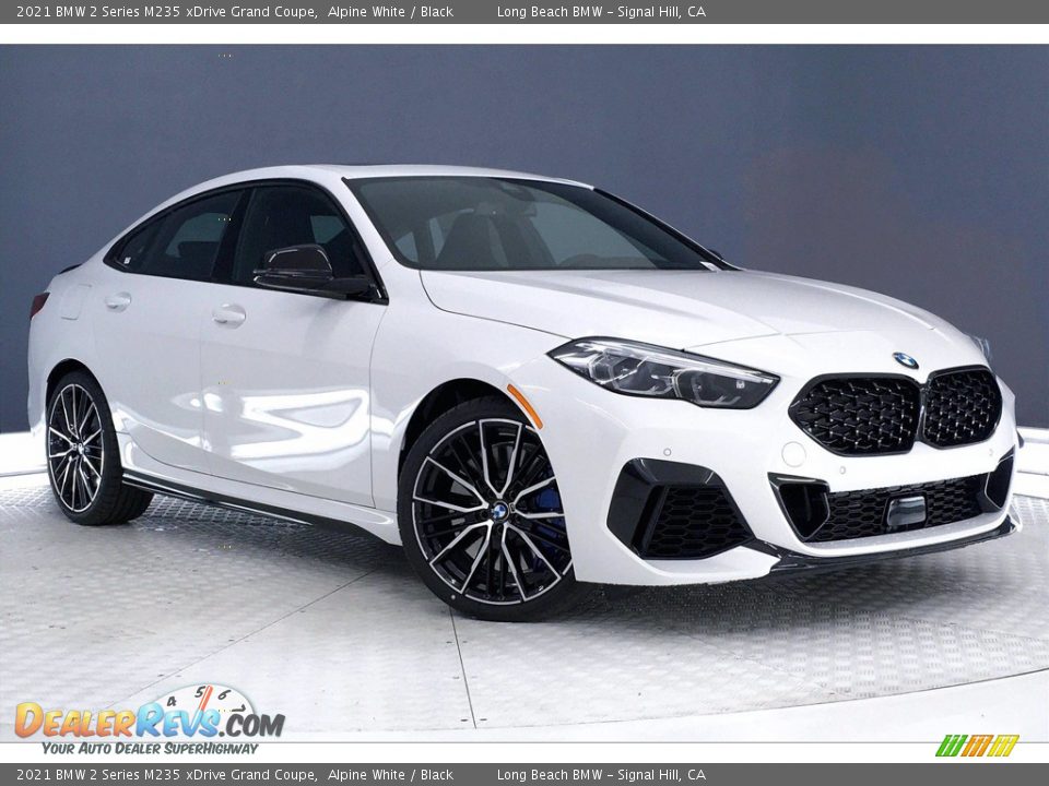 2021 BMW 2 Series M235 xDrive Grand Coupe Alpine White / Black Photo #19