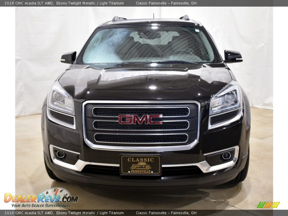 2016 GMC Acadia SLT AWD Ebony Twilight Metallic / Light Titanium Photo #4