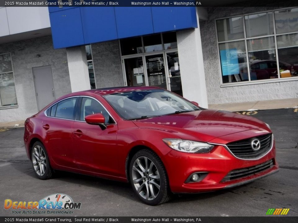 2015 Mazda Mazda6 Grand Touring Soul Red Metallic / Black Photo #1