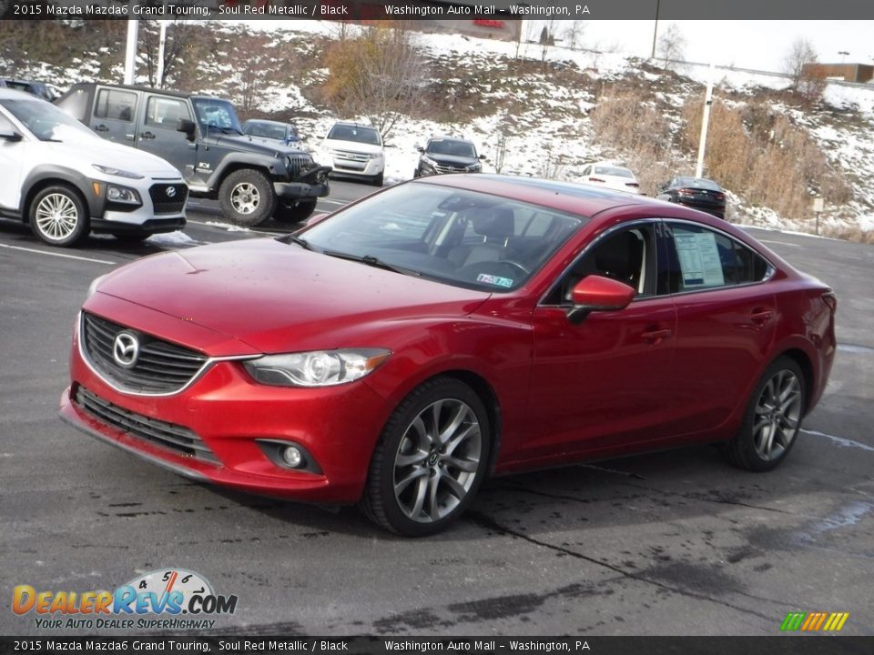 2015 Mazda Mazda6 Grand Touring Soul Red Metallic / Black Photo #6
