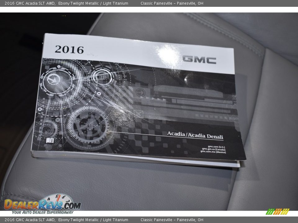 2016 GMC Acadia SLT AWD Ebony Twilight Metallic / Light Titanium Photo #21