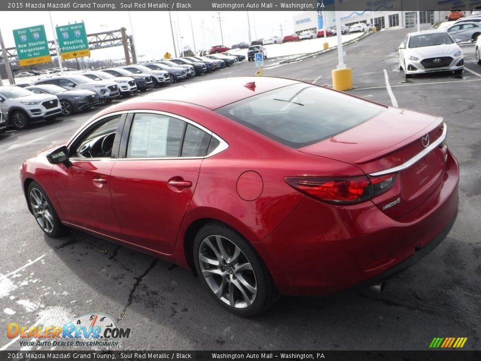 2015 Mazda Mazda6 Grand Touring Soul Red Metallic / Black Photo #8