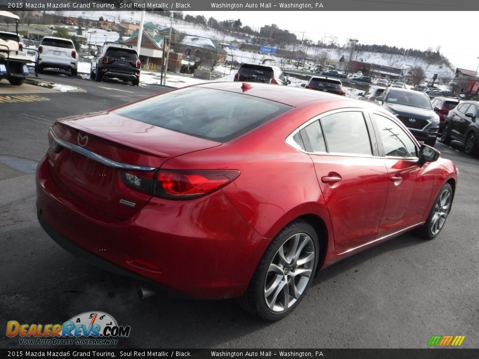 2015 Mazda Mazda6 Grand Touring Soul Red Metallic / Black Photo #9