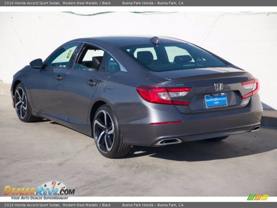 2019 Honda Accord Sport Sedan Modern Steel Metallic / Black Photo #2