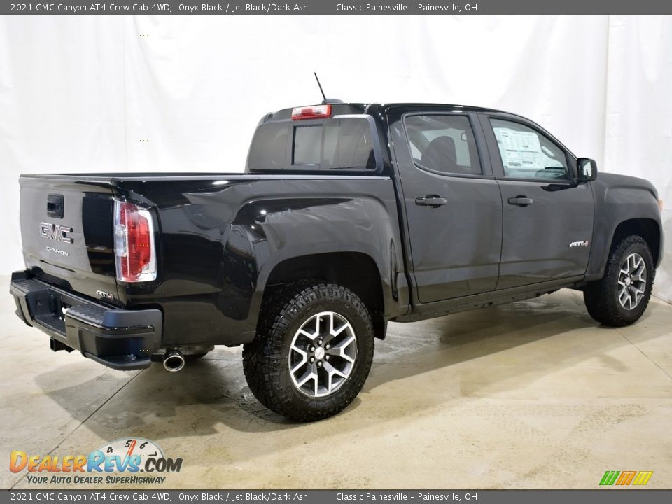 2021 GMC Canyon AT4 Crew Cab 4WD Onyx Black / Jet Black/Dark Ash Photo #2