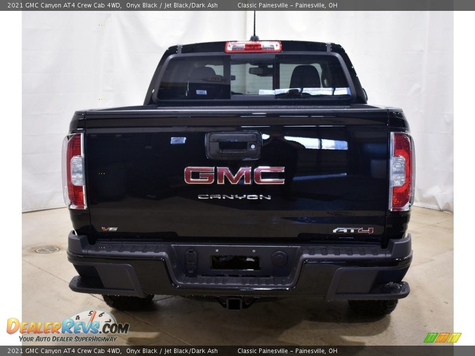 2021 GMC Canyon AT4 Crew Cab 4WD Onyx Black / Jet Black/Dark Ash Photo #3
