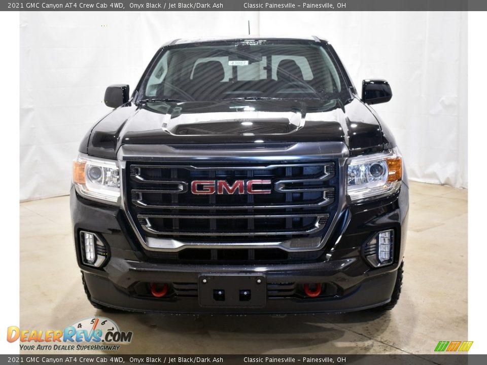 2021 GMC Canyon AT4 Crew Cab 4WD Onyx Black / Jet Black/Dark Ash Photo #4