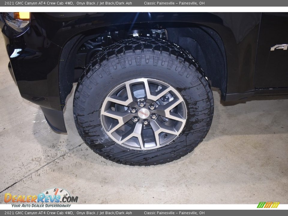 2021 GMC Canyon AT4 Crew Cab 4WD Onyx Black / Jet Black/Dark Ash Photo #5