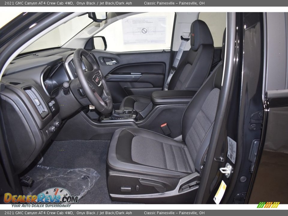 2021 GMC Canyon AT4 Crew Cab 4WD Onyx Black / Jet Black/Dark Ash Photo #6