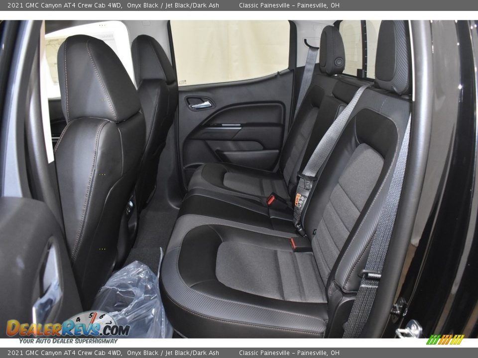 2021 GMC Canyon AT4 Crew Cab 4WD Onyx Black / Jet Black/Dark Ash Photo #7