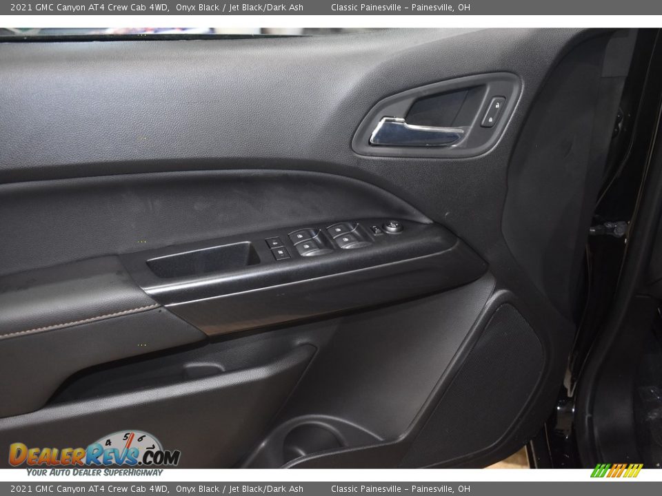 2021 GMC Canyon AT4 Crew Cab 4WD Onyx Black / Jet Black/Dark Ash Photo #8