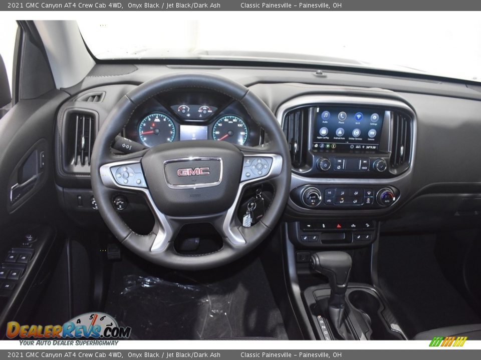 2021 GMC Canyon AT4 Crew Cab 4WD Onyx Black / Jet Black/Dark Ash Photo #10