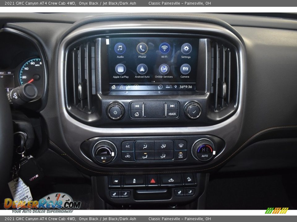 2021 GMC Canyon AT4 Crew Cab 4WD Onyx Black / Jet Black/Dark Ash Photo #11