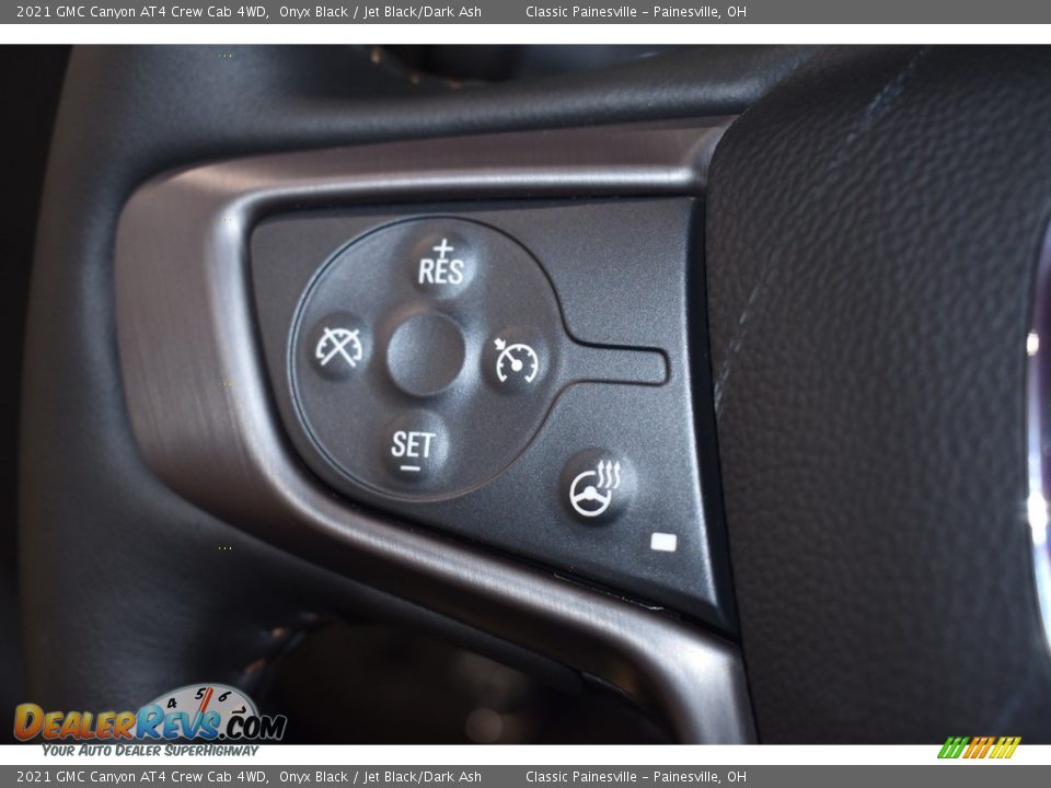 2021 GMC Canyon AT4 Crew Cab 4WD Onyx Black / Jet Black/Dark Ash Photo #13
